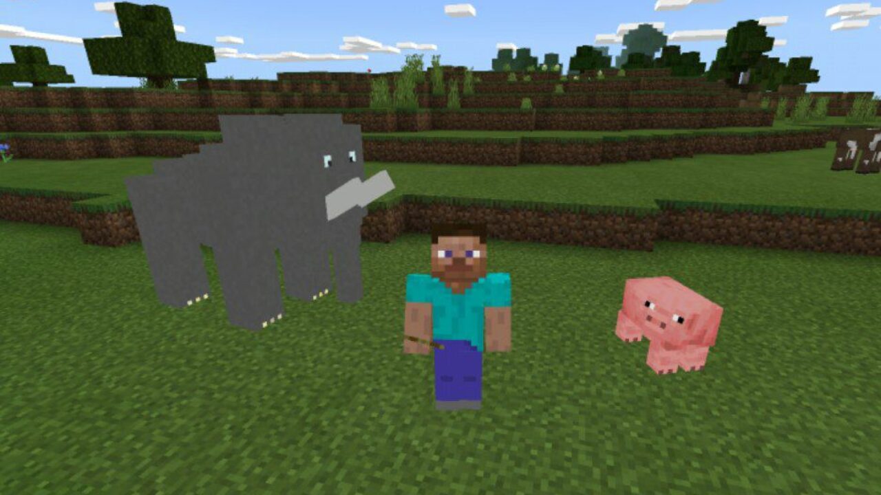 New Mob from Elephant Mod for Minecraft PE