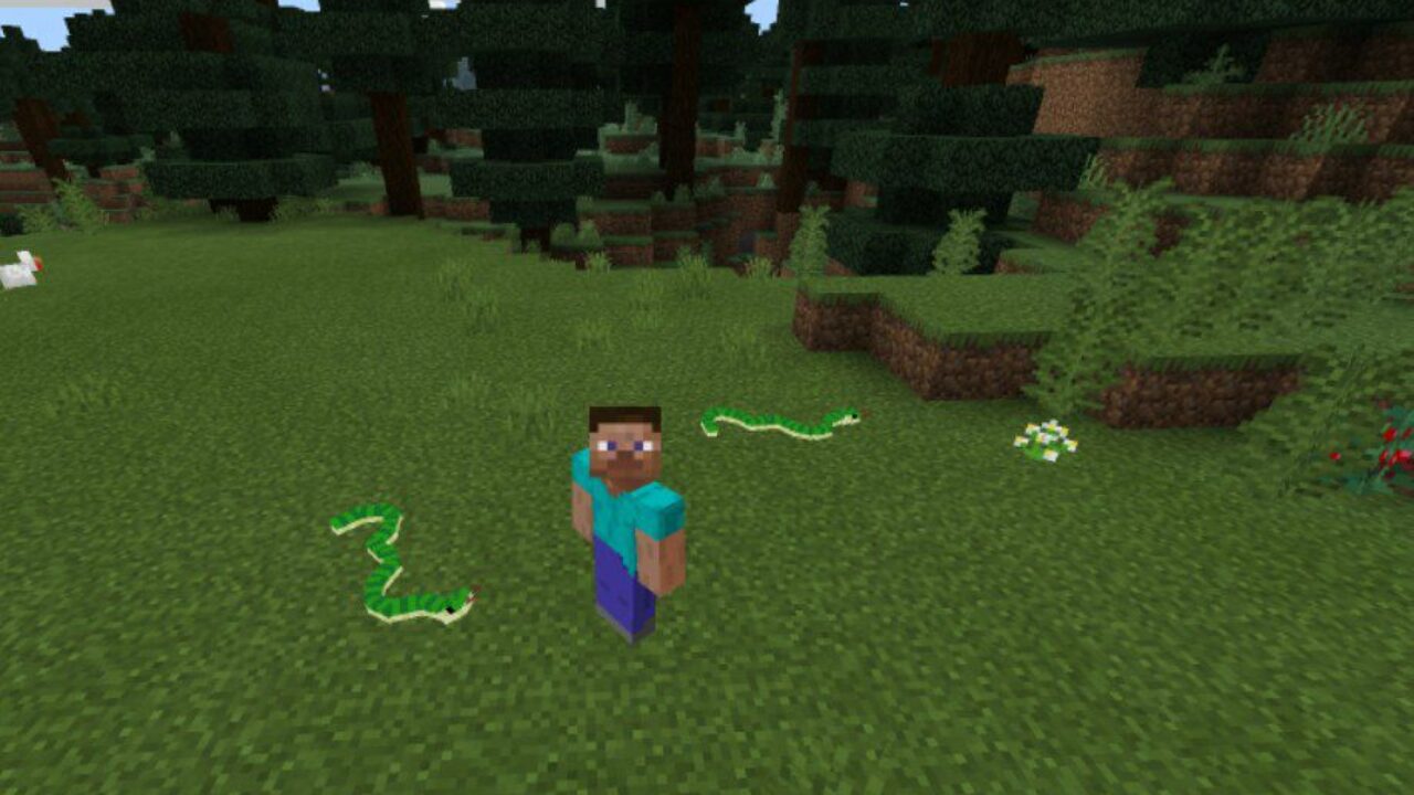 Snakes Mod for Minecraft PE