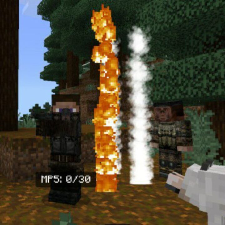 Stalker Guns Mod for Minecraft PE