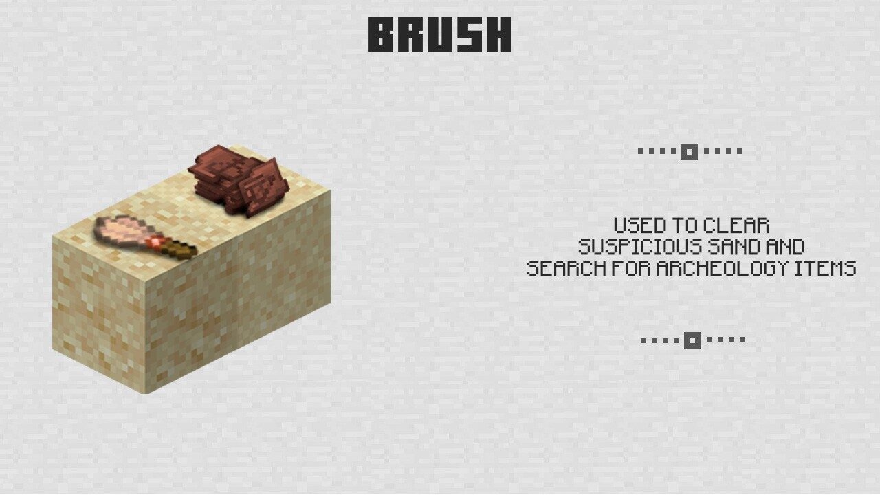 Brush from Minecraft PE 1.20