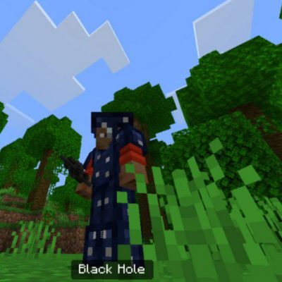 Black Hole Mod for Minecraft PE