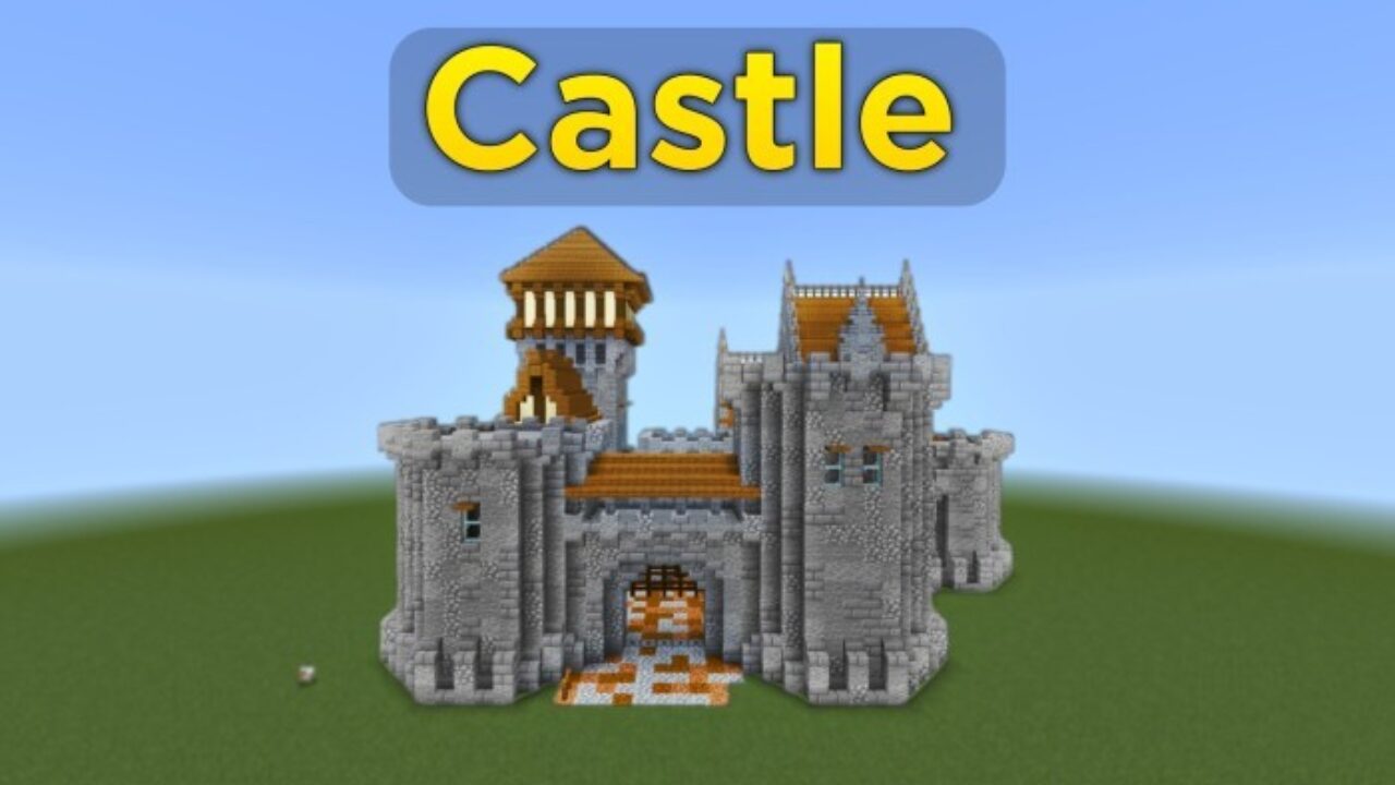 Castle from Quick Craft Mod for Minecraft PE