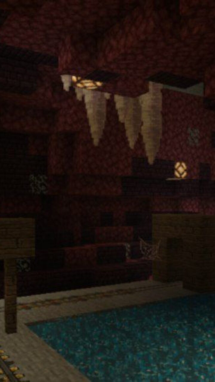 Cave from Haunted House Map for Minecraft PE