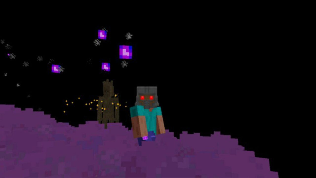 Effect from Guardians of Galaxy Mod for Minecraft PE