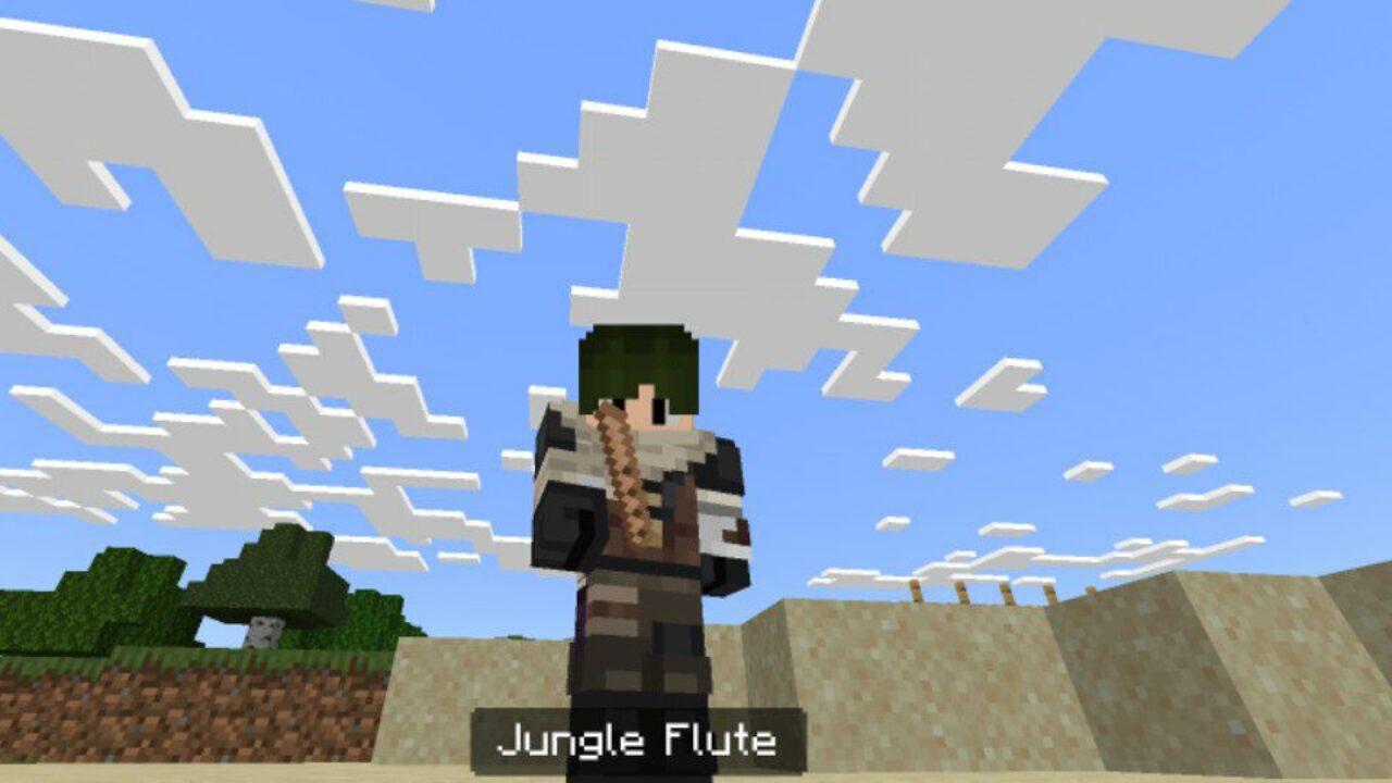 Flute from Vanilla Instruments Mod for Minecraft PE