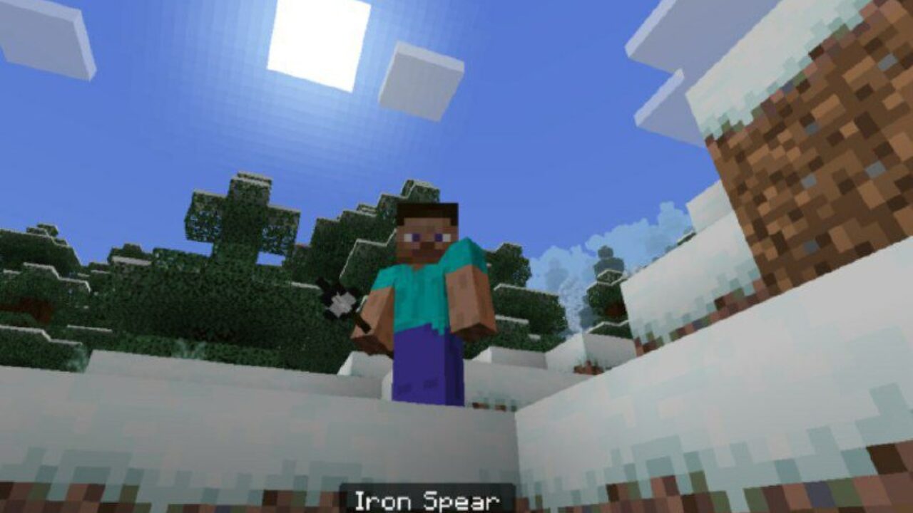 Iron from Spears Mod for Minecraft PE