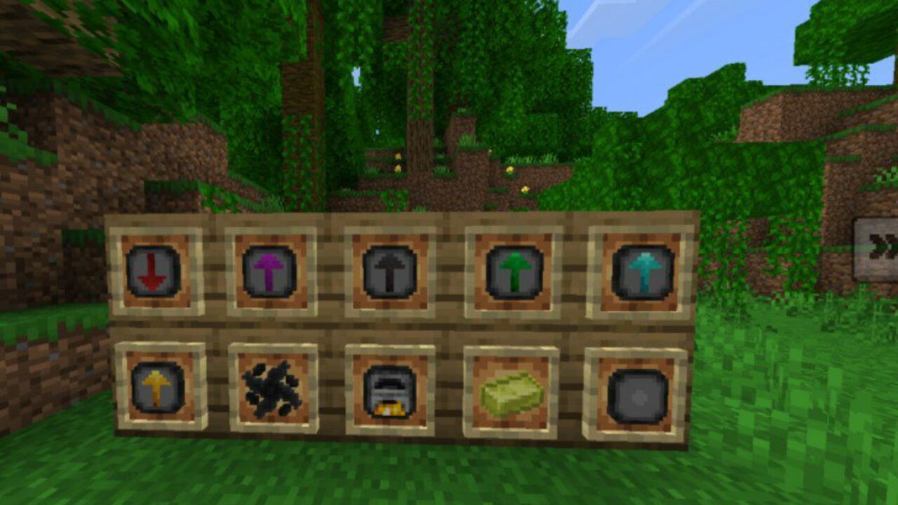 Items from Black Hole Mod for Minecraft PE