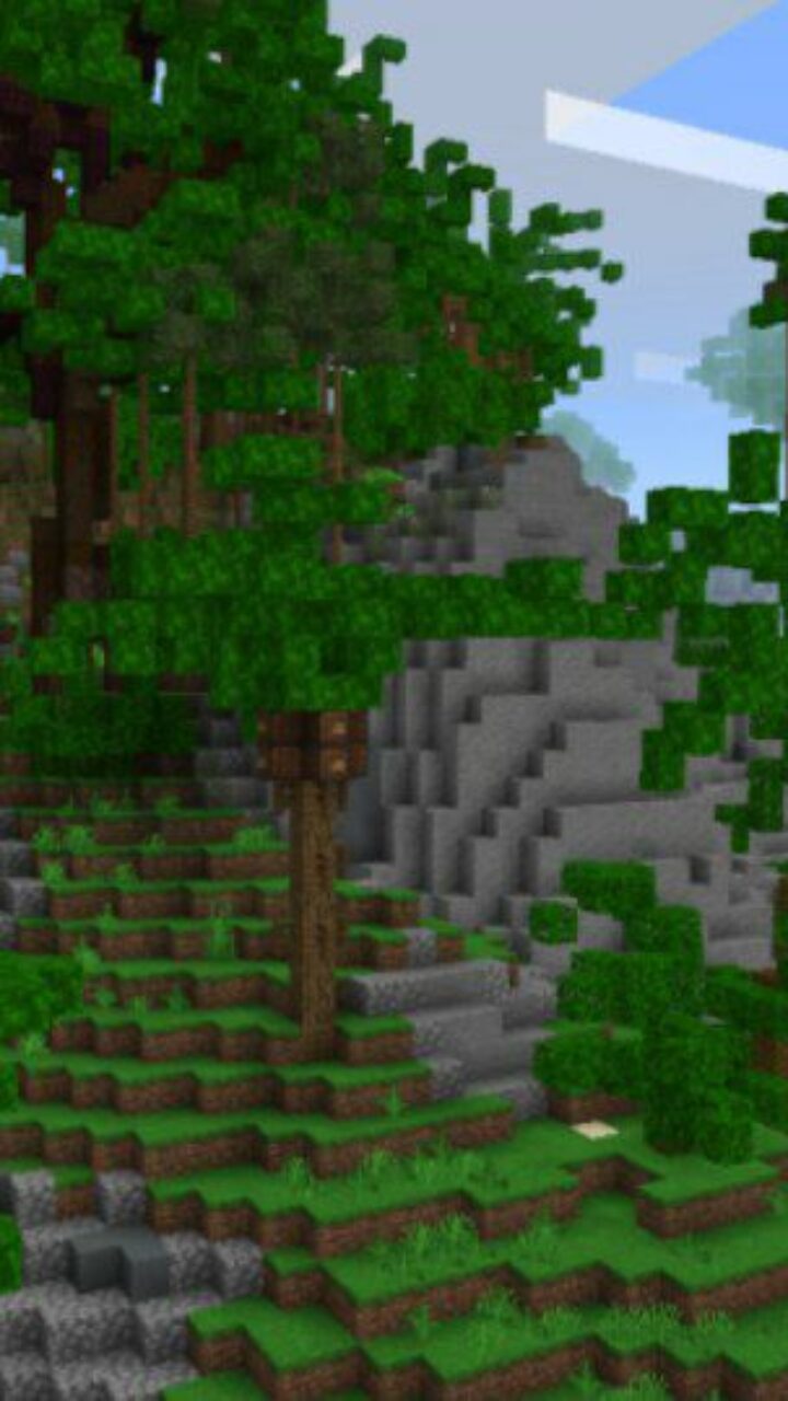 Jungles from 100 Day Adventure Map for Minecraft PE