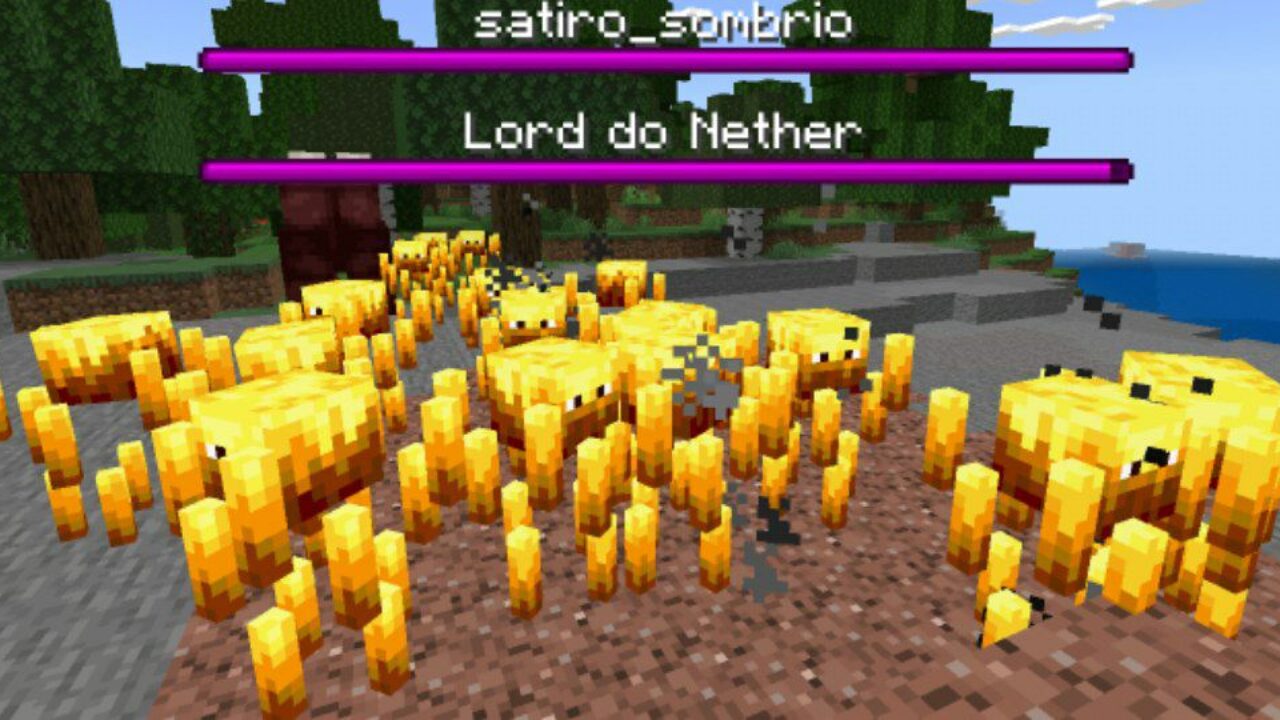 Nether Lord from Twilight Forest Mod for Minecraft PE