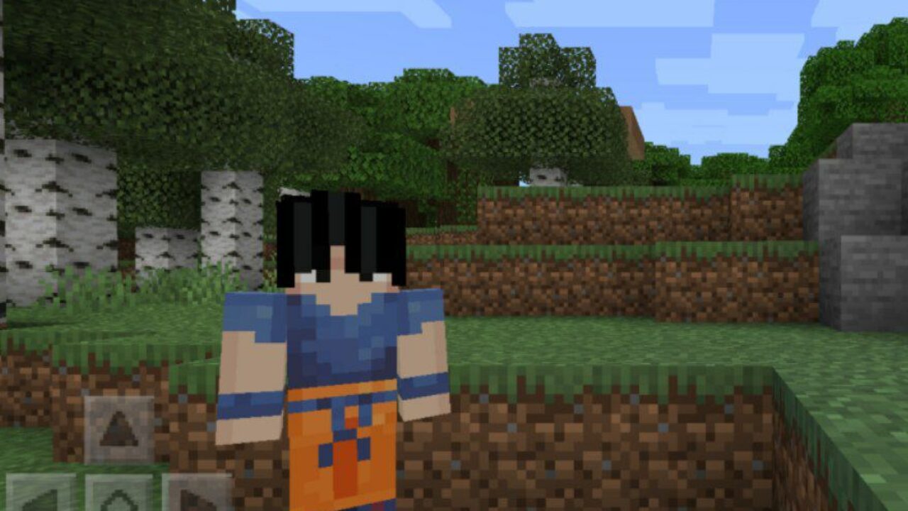 New Character from Goku Mod for Minecraft PE