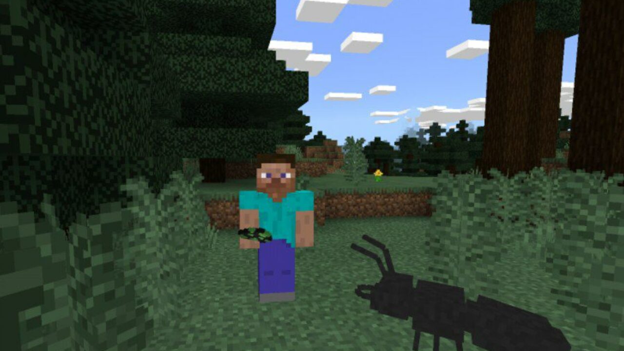 New Insects from Ants Mod for Minecraft PE