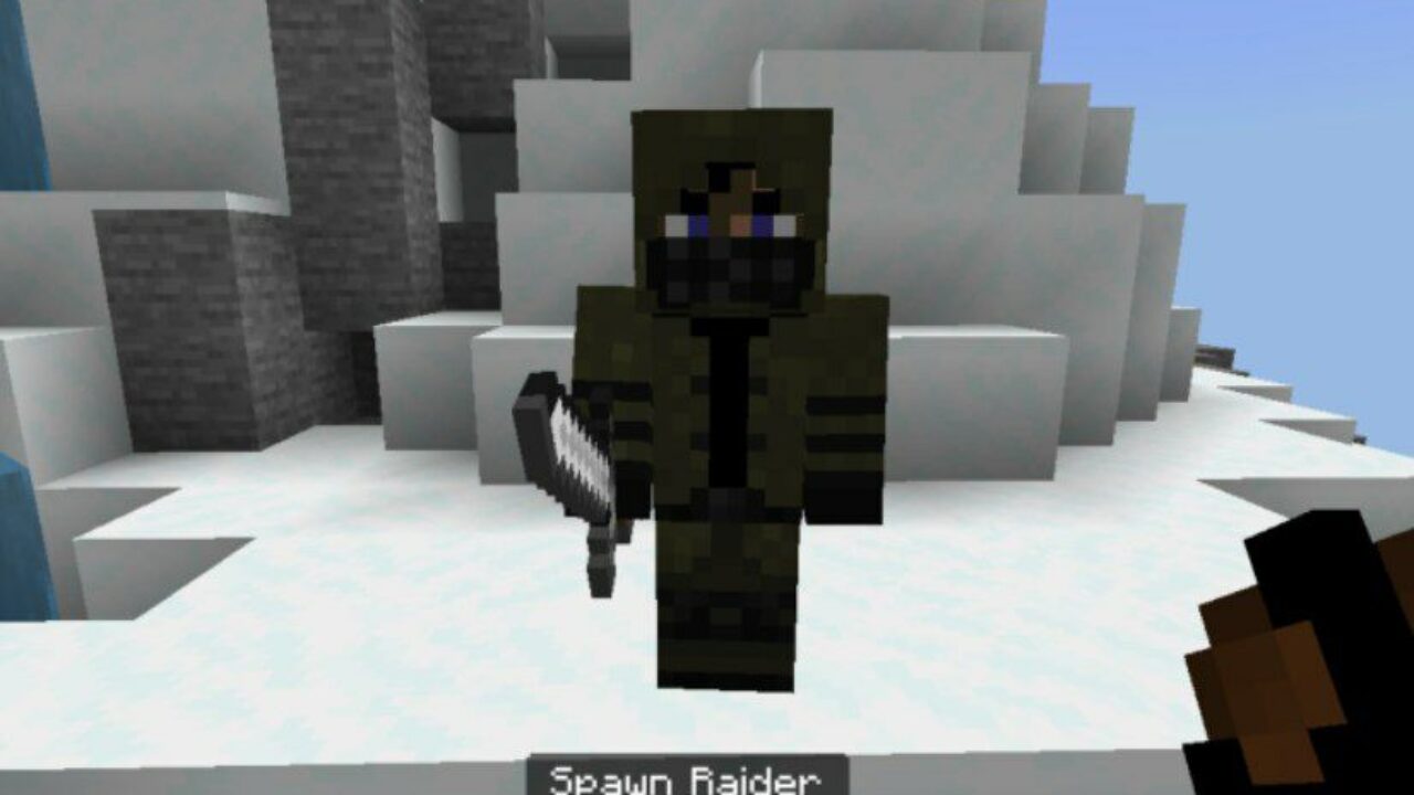 New Mob from Raiders Mod for Minecraft PE