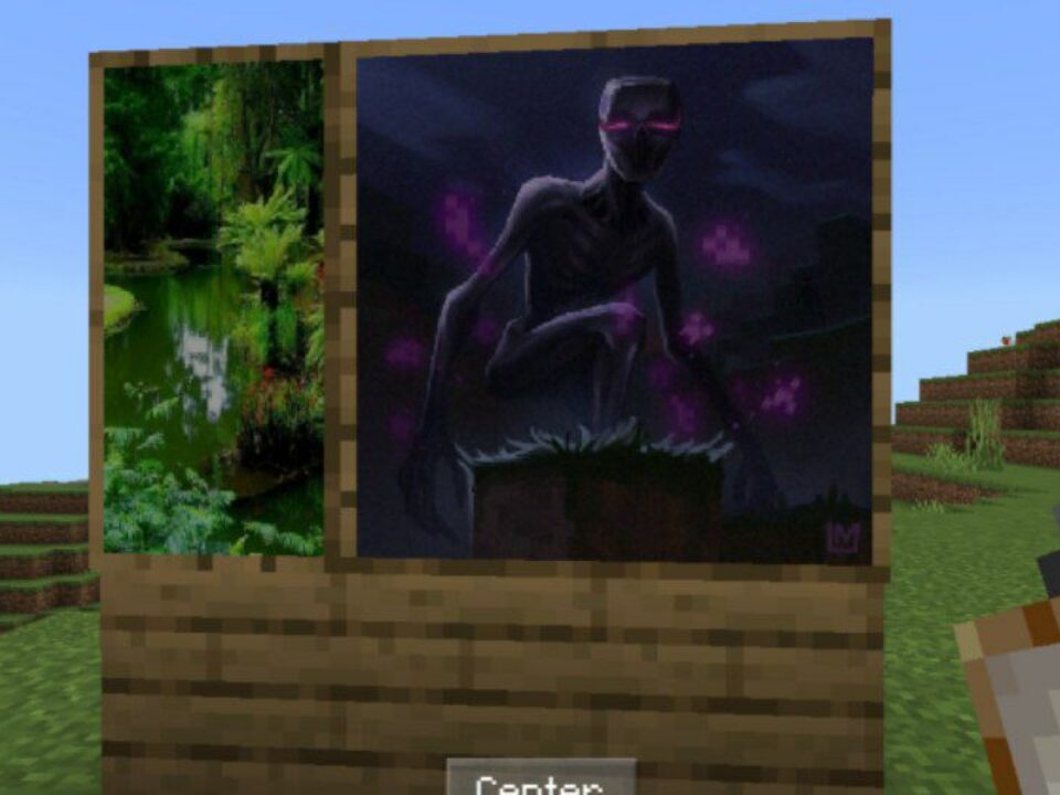 Paintings Mod for Minecraft PE