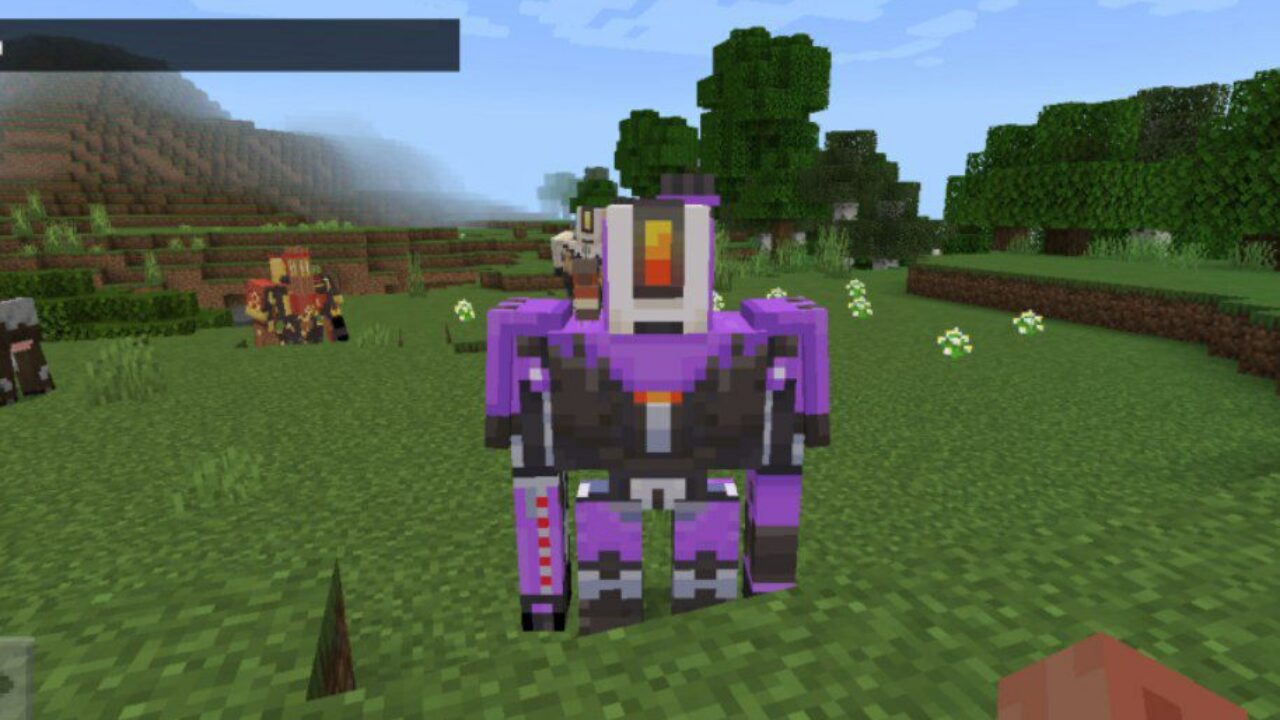 Purple from Golem Texture Pack for Minecraft PE