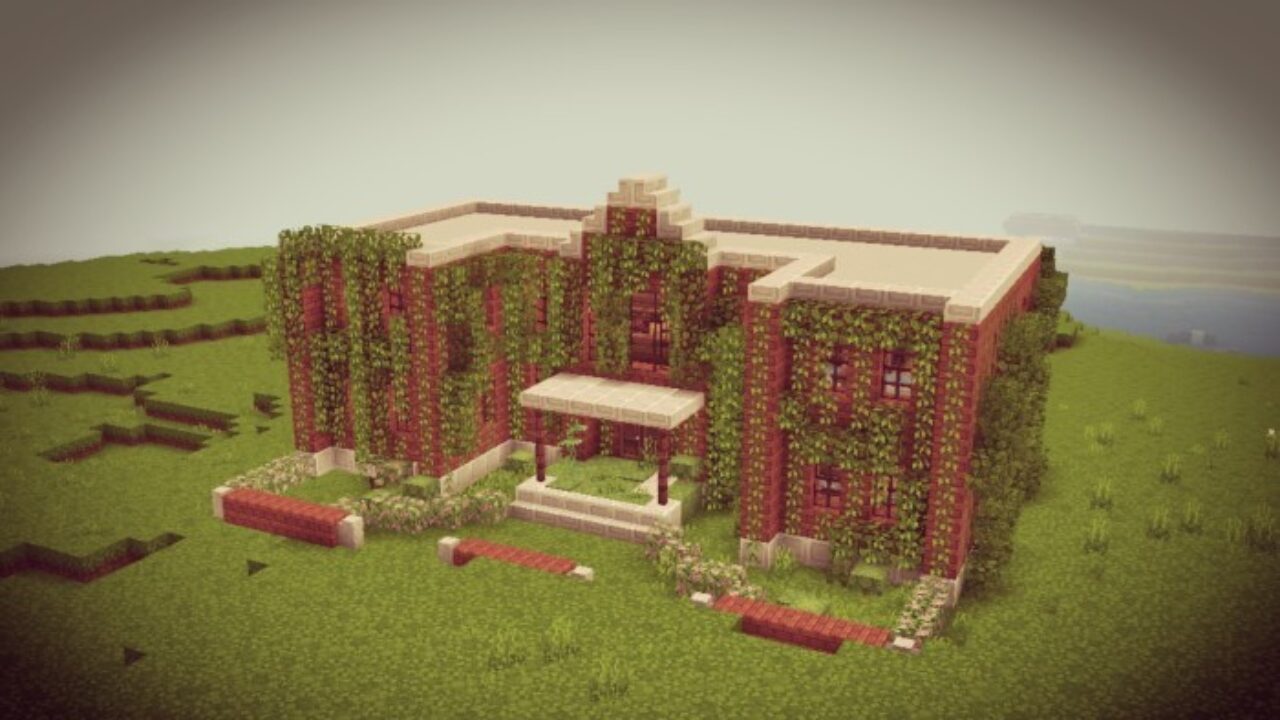 School from Post-Apocalyptic Structures for Minecraft PE