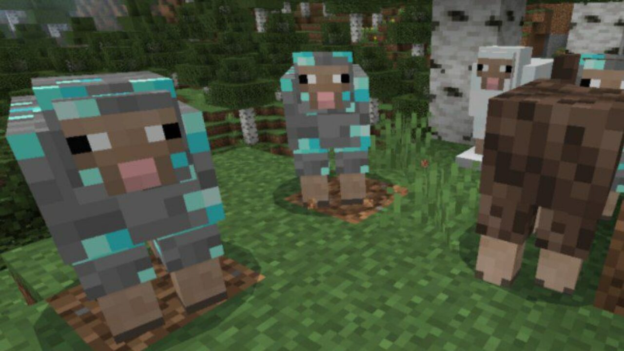 Sheep Mod for Minecraft PE