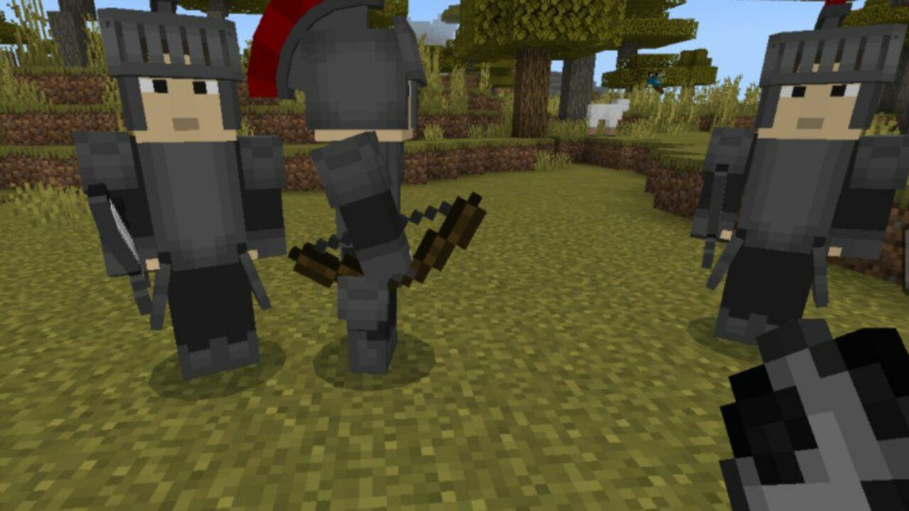 Soldiers from Fantasy Mod for Minecraft PE