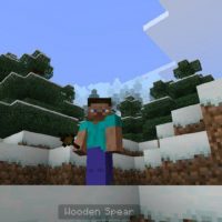 Spears Mod for Minecraft PE