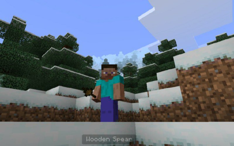 Download Spears Mod for Minecraft PE: cool weapons