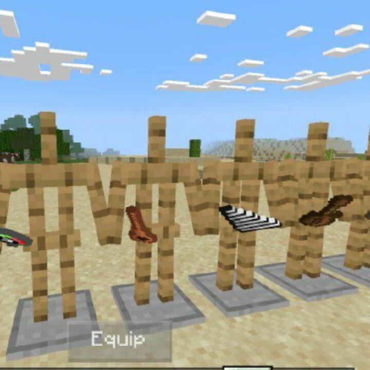 Vanilla Instruments Mod for Minecraft PE