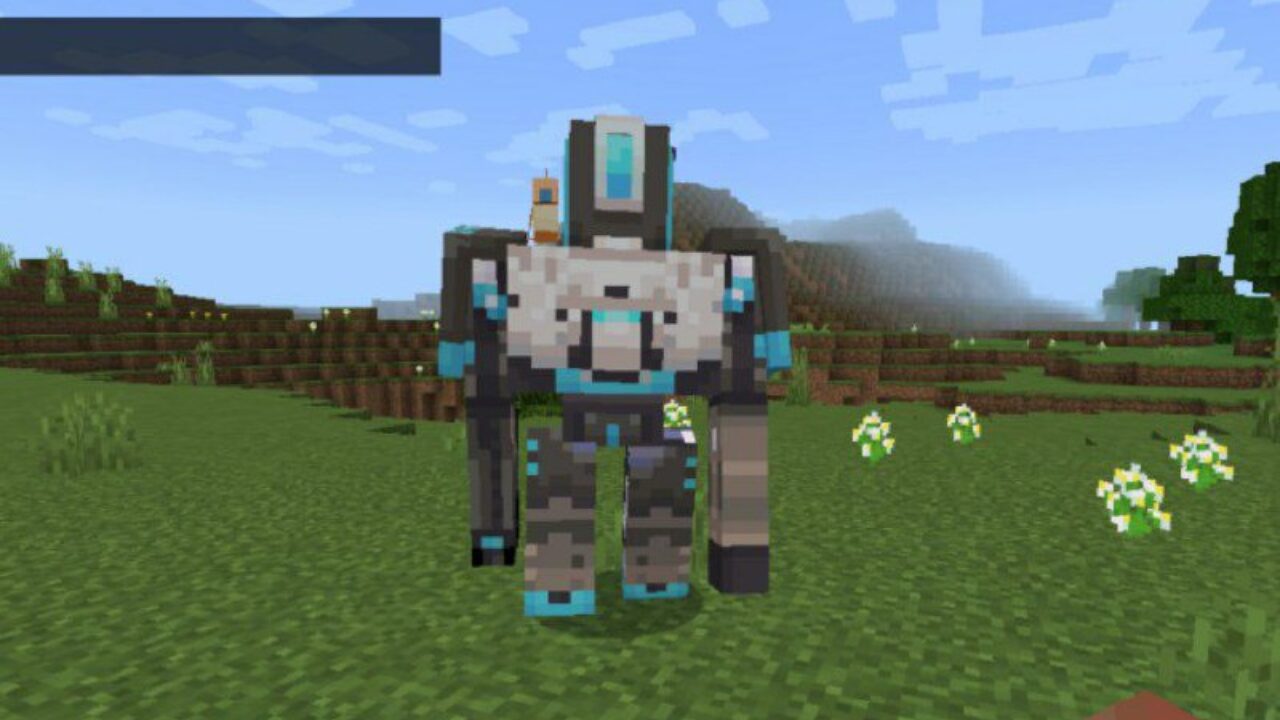 White Golem from Golem Texture Pack for Minecraft PE