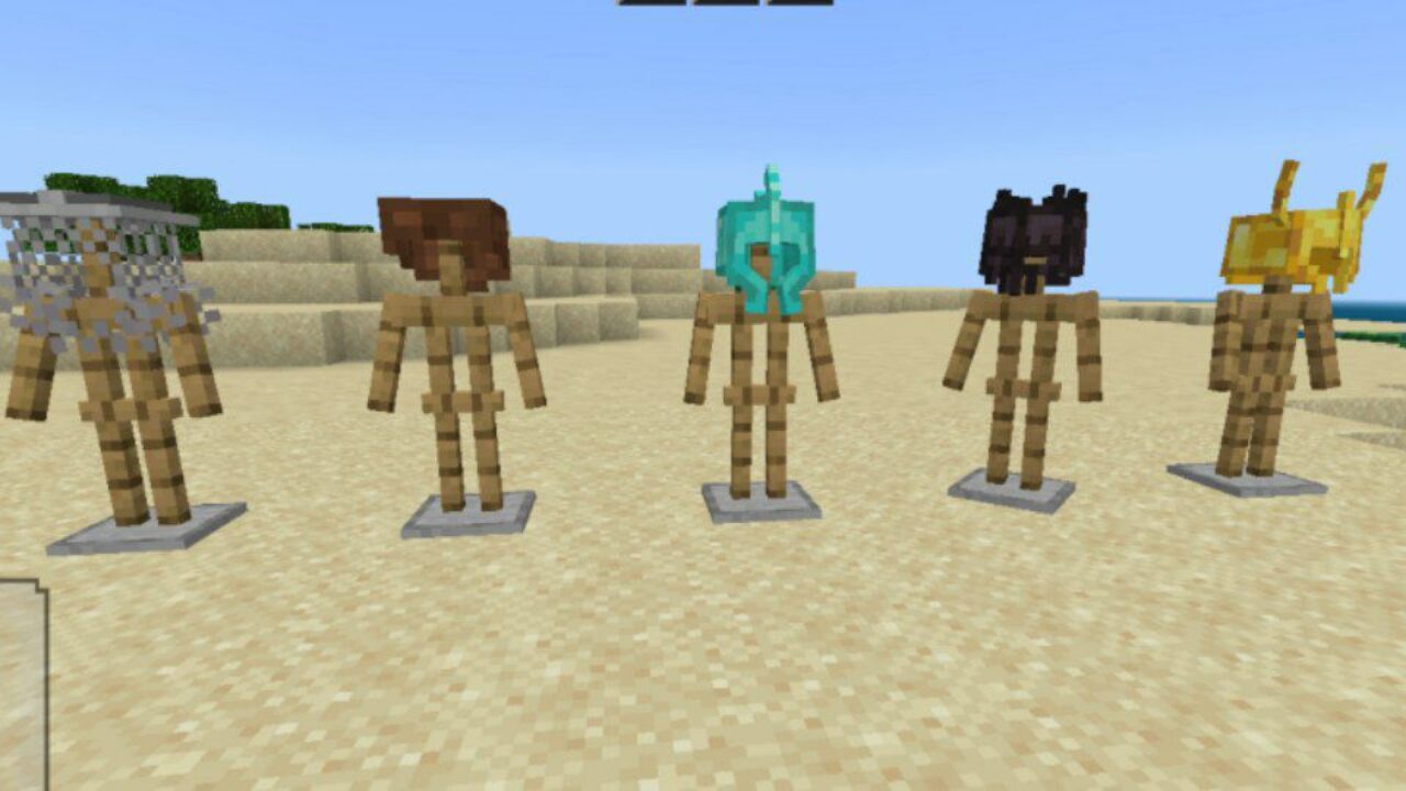 3D Helmet Mod for Minecraft PE