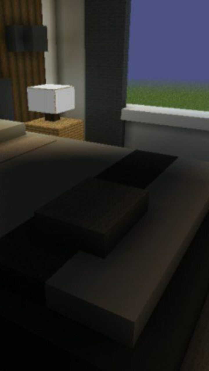 Bedroom from Mega Mansion Map for Minecraft PE