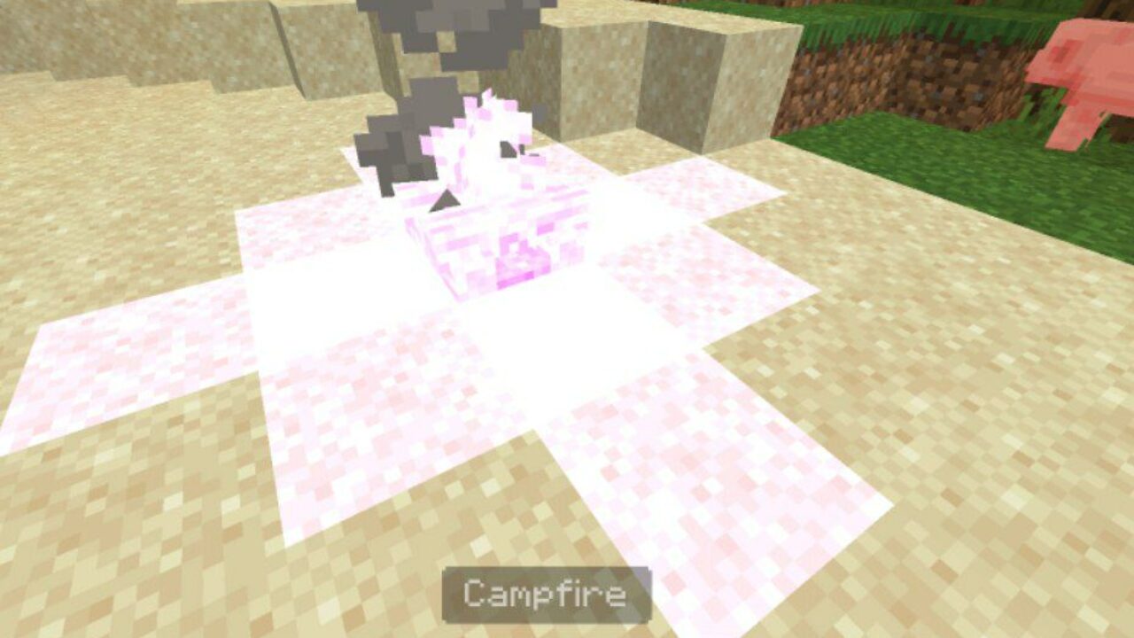 Campfire from RGB Texture Pack for Minecraft PE