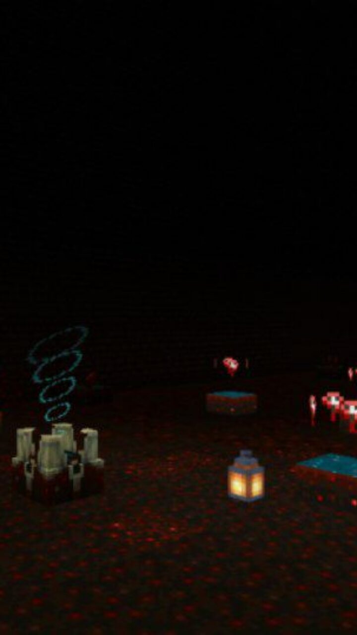 Dangerous Territory from Red Sculk Map for Minecraft PE