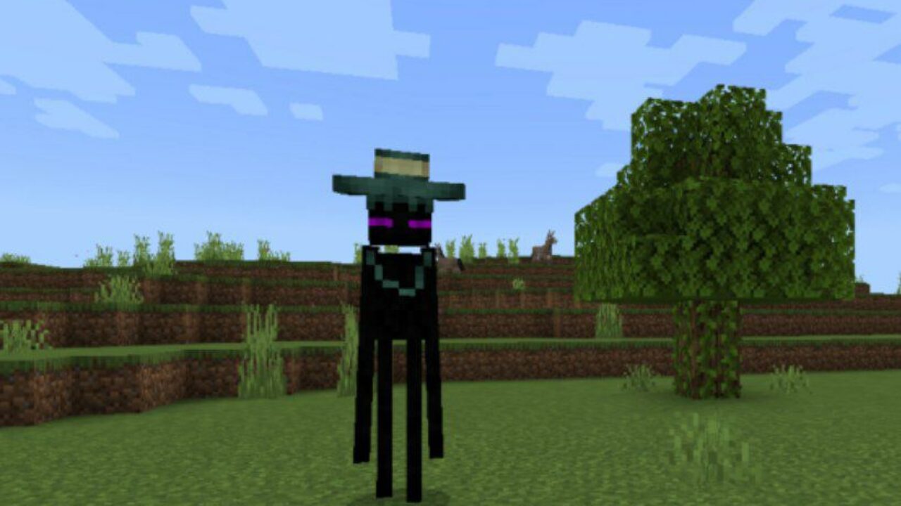 Dark from Endermen Texture Pack for Minecraft PE