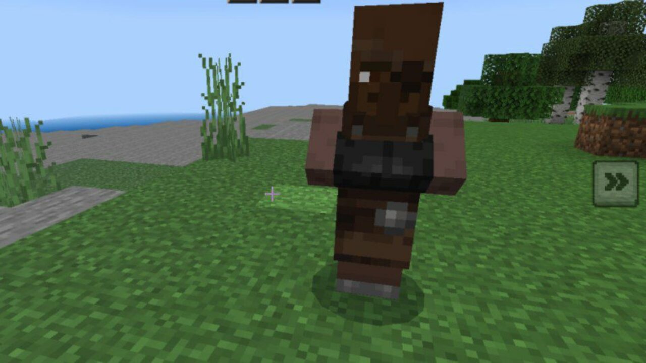 Dark Skin from Villager Texture Pack for Minecraft PE