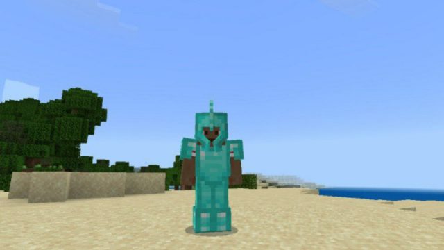 Download 3D Helmet Mod for Minecraft PE: unique image