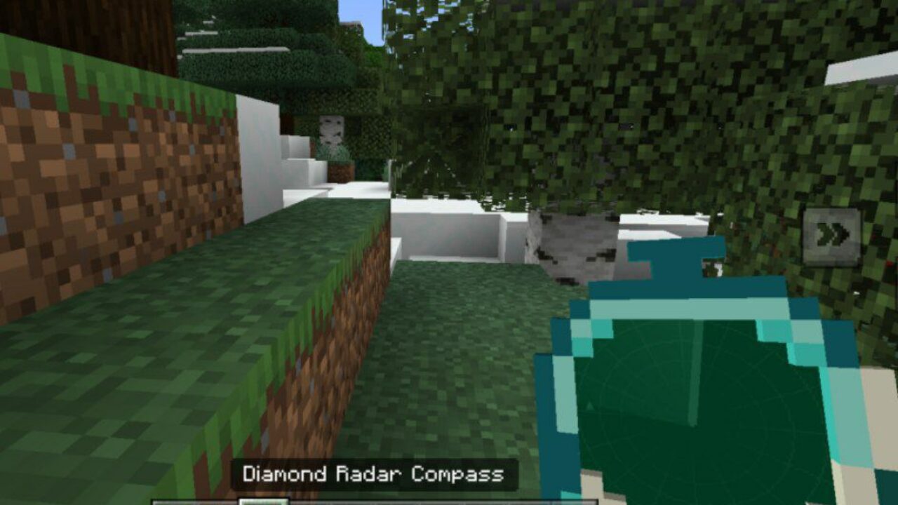 Diamond Compass from Compass Mod for Minecraft PE