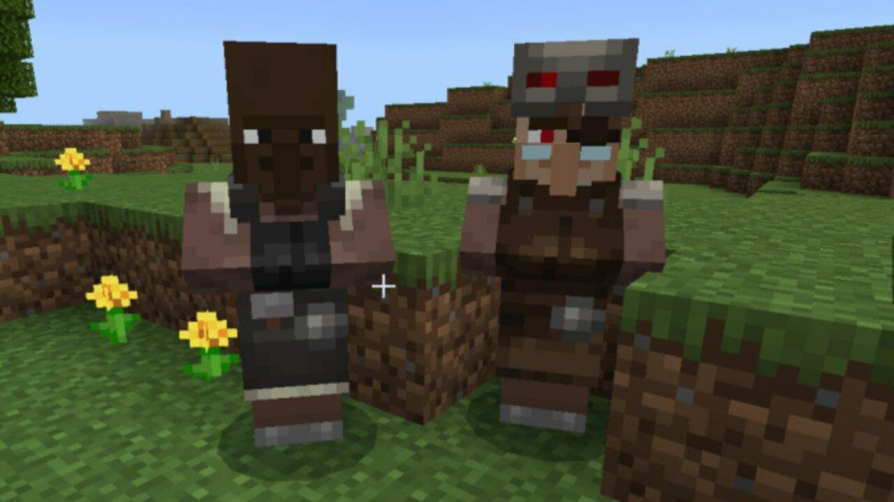 Different Types from Villager Texture Pack for Minecraft PE