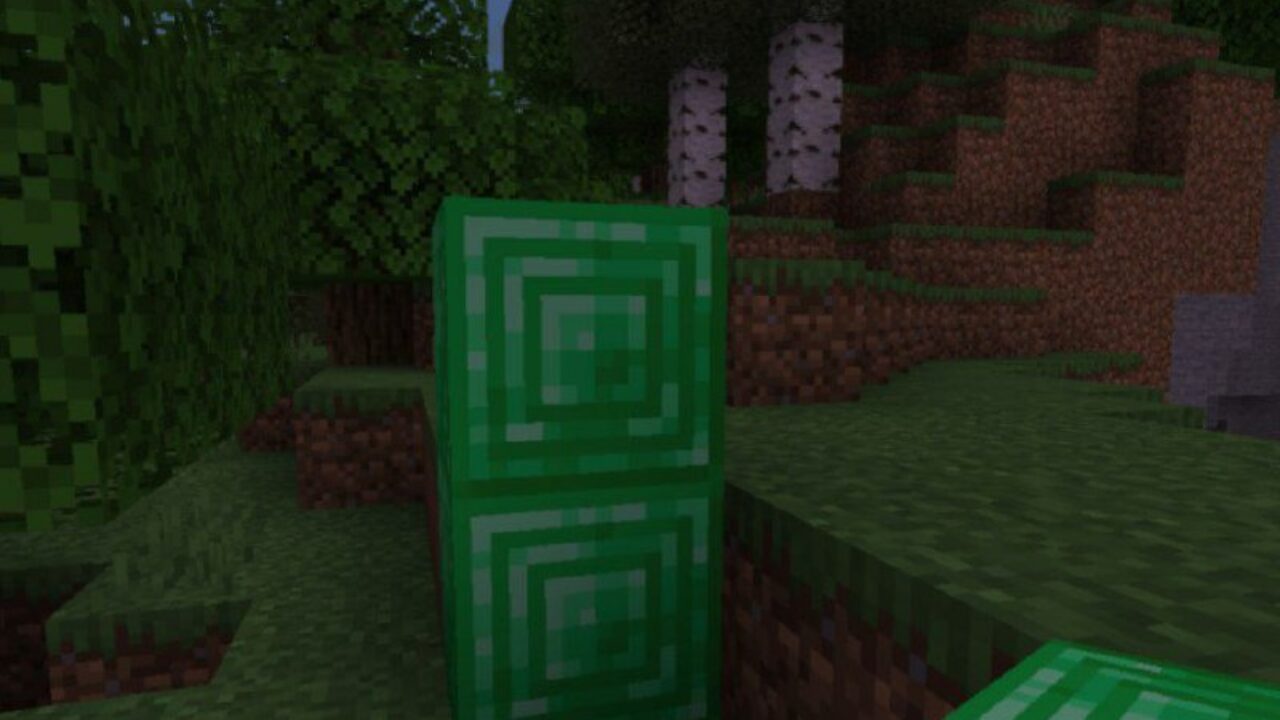 Emerald from Mineral Texture Pack for Minecraft PE