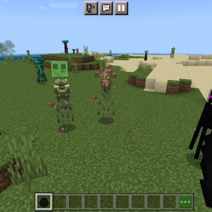 Endermen Texture Pack for Minecraft PE