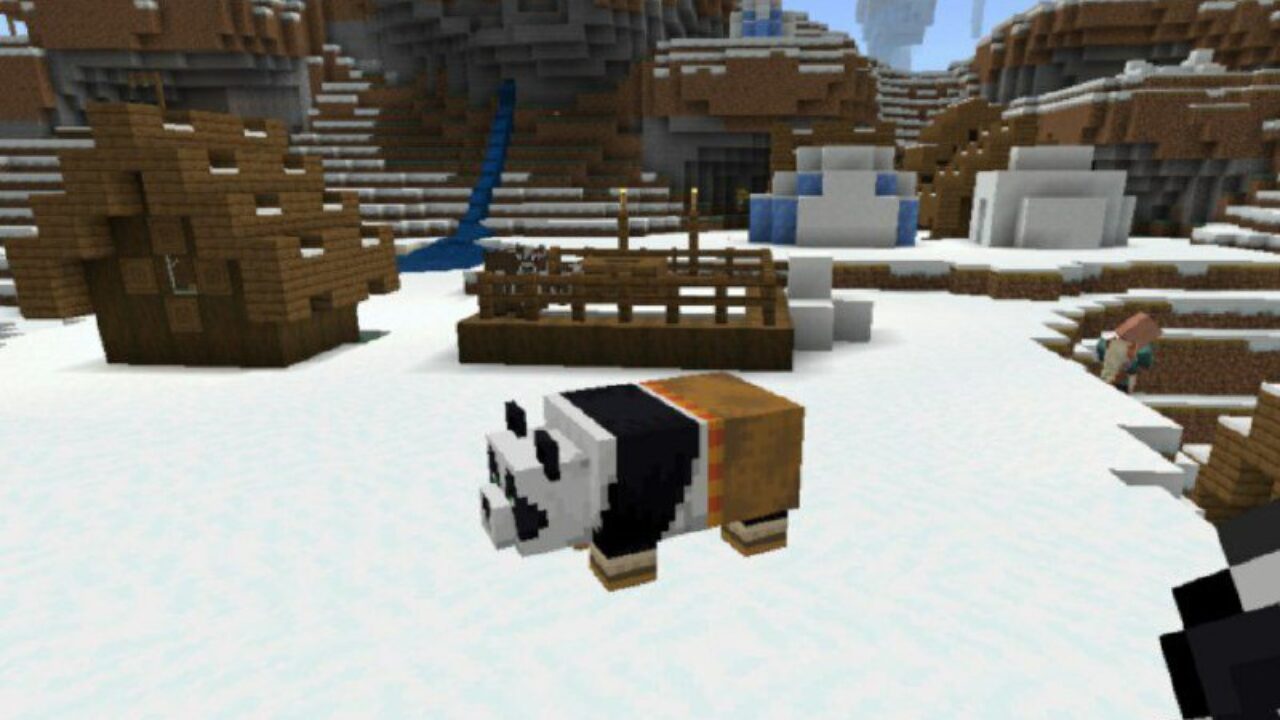 Famous Character from Kung Fu Panda Texture Pack for Minecraft PE