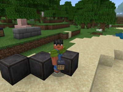 Ghost Blocks Mod for Minecraft PE