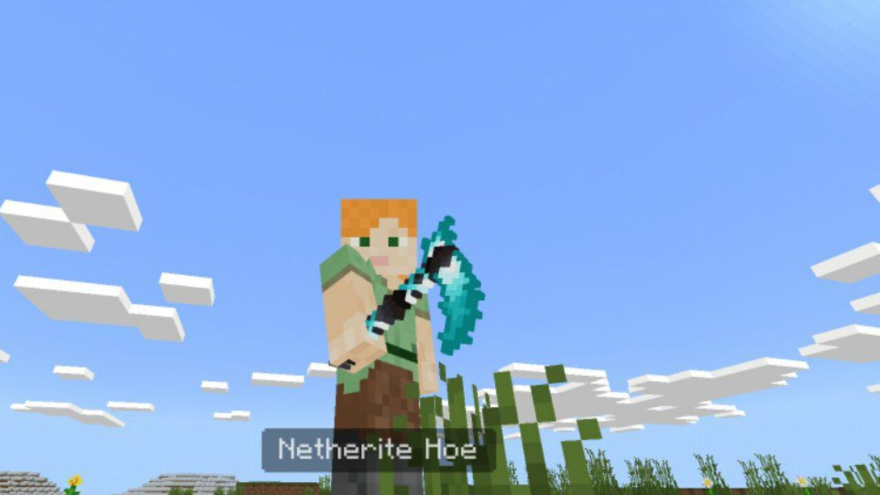 Hoe from Soul Texture Pack for Minecraft PE