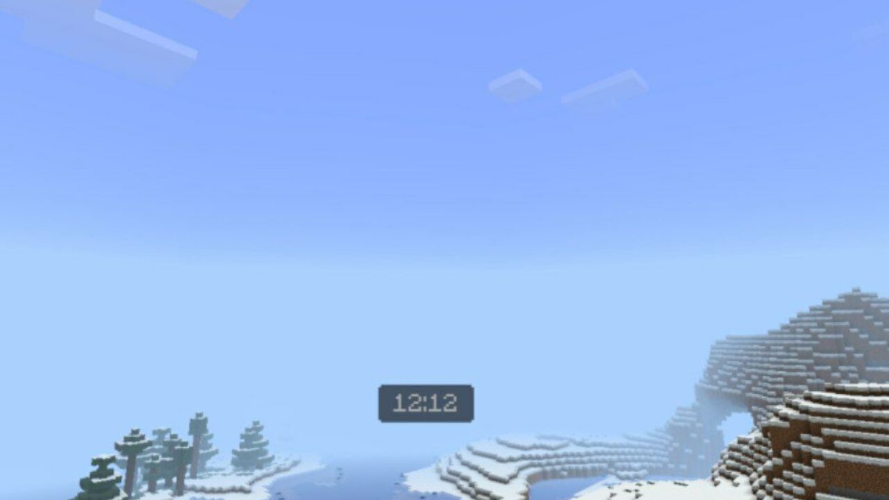 Information from Real Time Mod for Minecraft PE