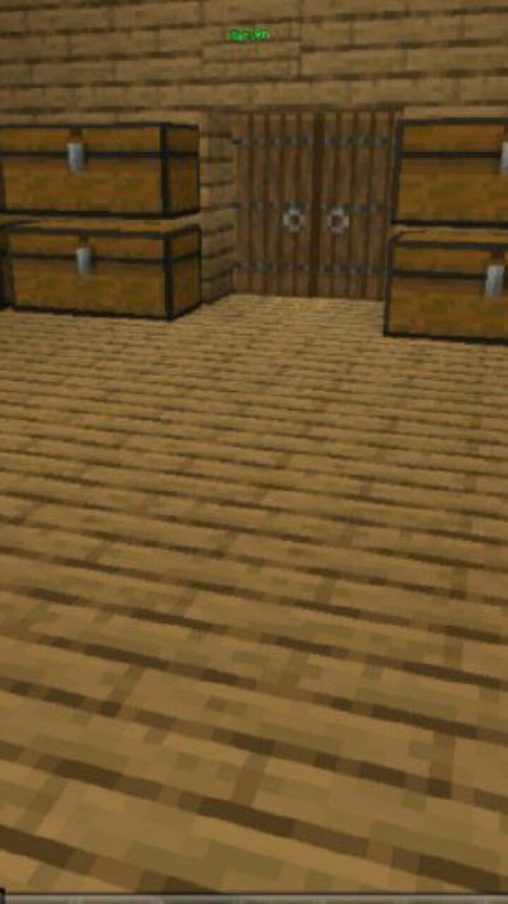 Inside from Danger Grass Map for Minecraft PE