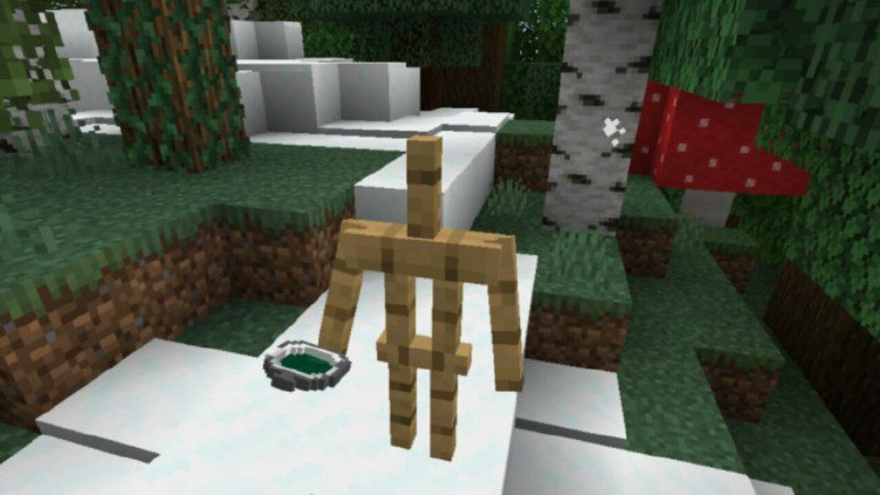 Iron Compass from Compass Mod for Minecraft PE