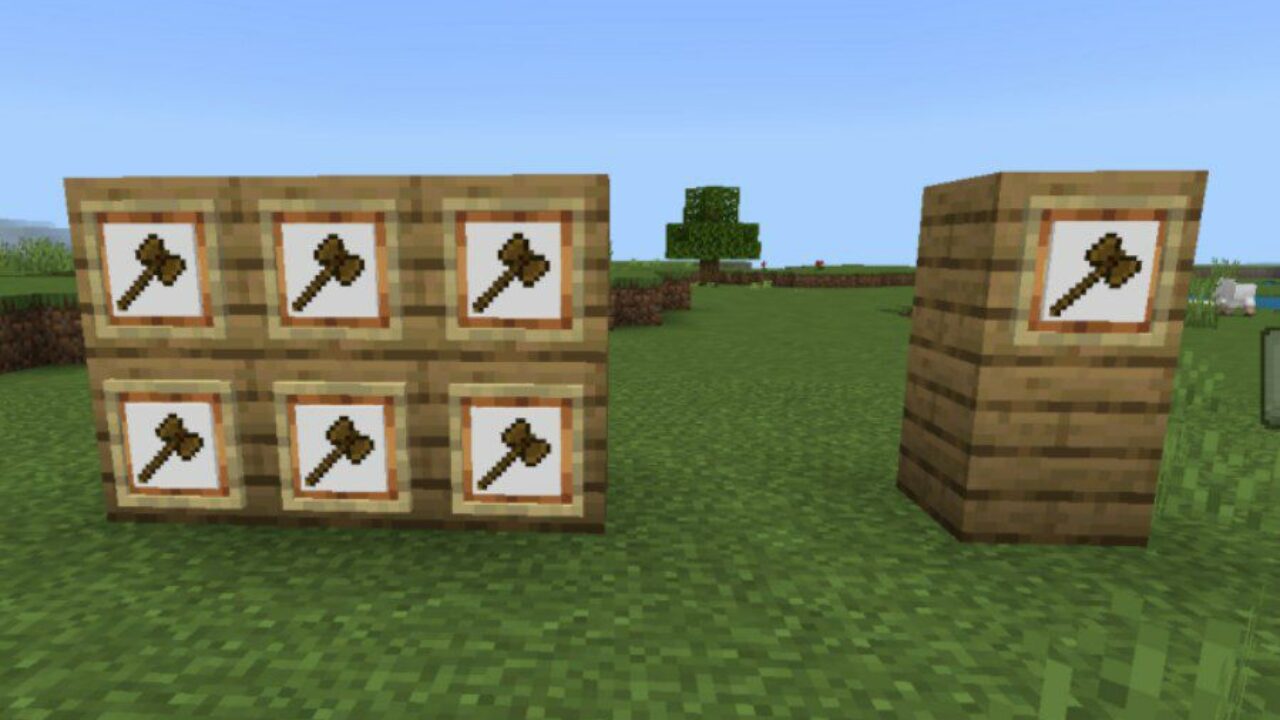 Items from Primal Weapons Mod for Minecraft PE