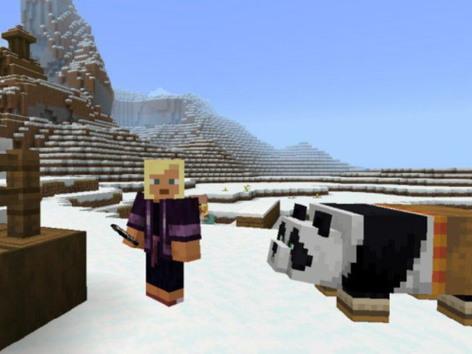 Kung Fu Panda Texture Pack for Minecraft PE