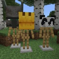 Mob Heads Mod for Minecraft PE