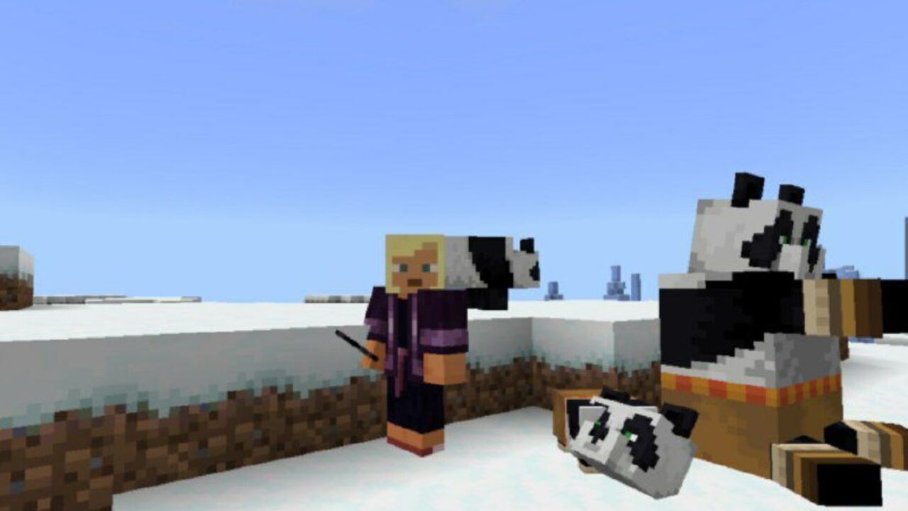 More Animals from Kung Fu Panda Texture Pack for Minecraft PE