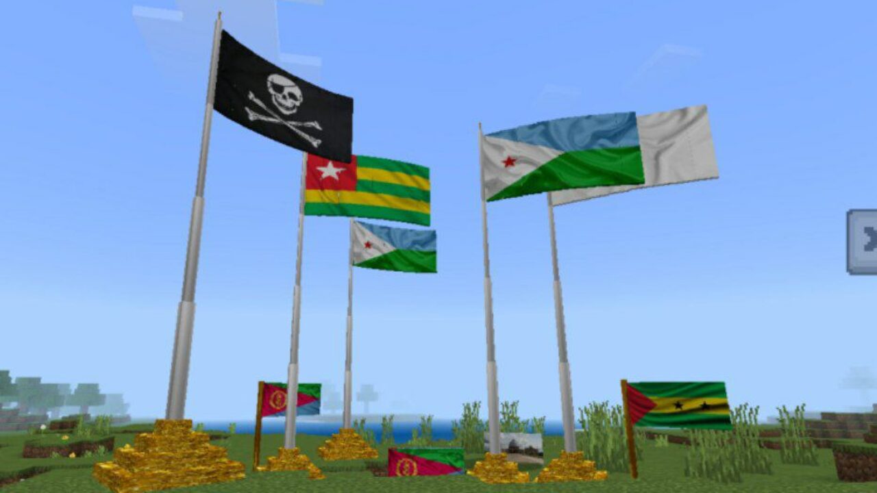 More Variants from Flags Mod for Minecraft PE