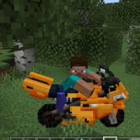 Motorbikes Mod for Minecraft PE