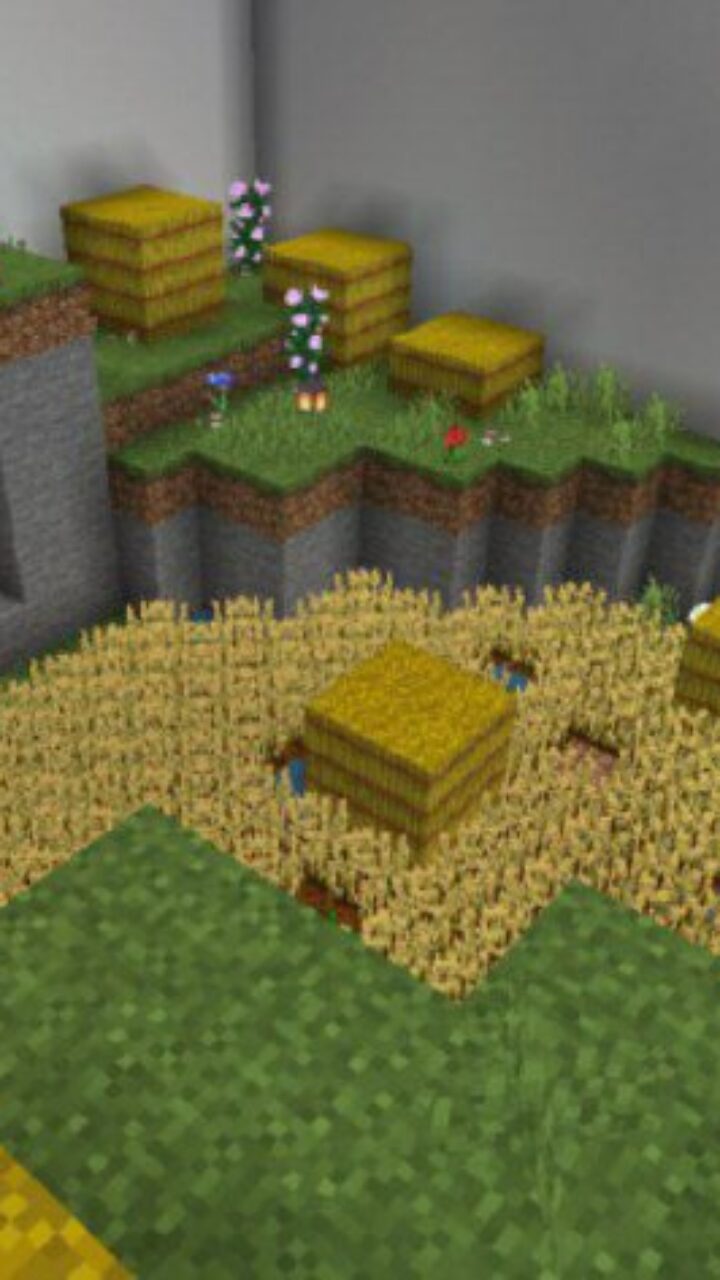 Nature from Parkour Rooms Map for Minecraft PE