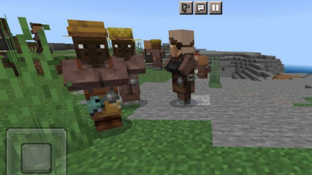 Download Villager Variety Texture Pack for Minecraft PE: multicolored eyes